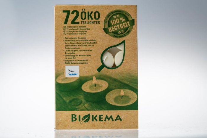 BIOKEMA Teelichter